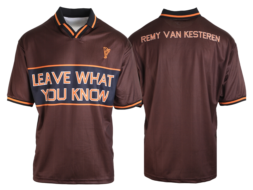 Leave What You Know Soccer T-shirt Brown